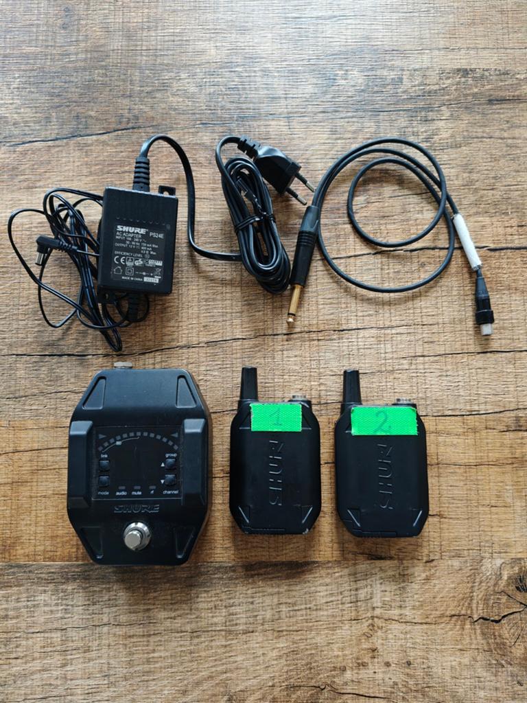 Shure GLXD wireless systeem voor gitaar / bas., Enlèvement