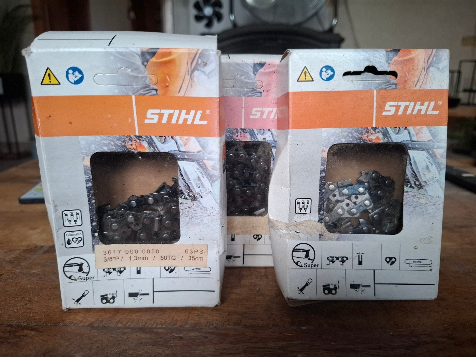 3x Stihl ketting NIEUW voor kettingzaag, Ophalen, Nieuw, Kettingzaag, Stihl