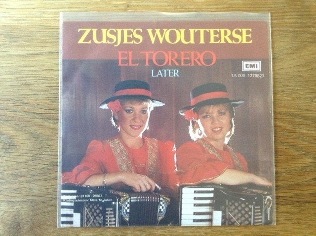 single zusjes wouterse, CD & DVD, Vinyles Singles, Enlèvement ou Envoi, Autres genres, Housse de protection extérieure, 7 inch