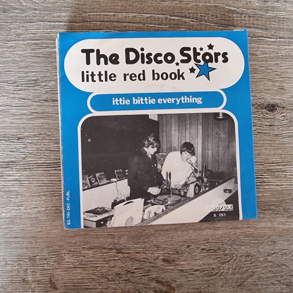 7" The Disco Stars - Little red book, Cd's en Dvd's, Vinyl Singles, Gebruikt, Rock en Metal, 7 inch, Ophalen of Verzenden