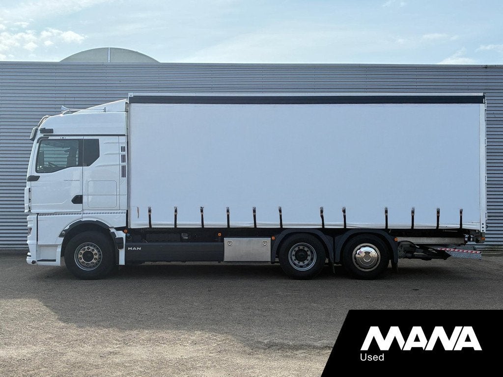 MAN TGX 26.480 6X2/4 LL CH Camera Cruise Standkachel Koelkas, Automaat, Euro 6, MAN, Wit