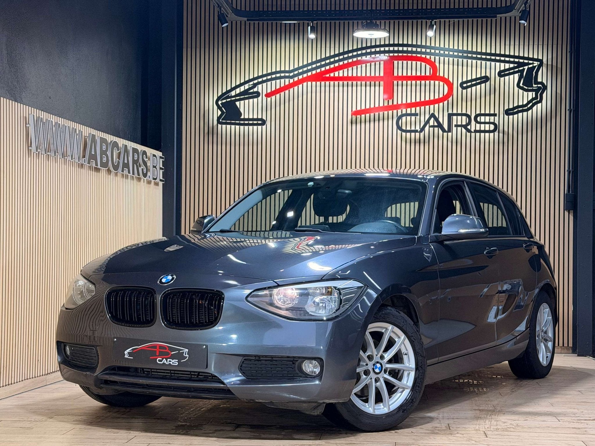 BMW 1 Serie 116 116ed * GPS *, Autos, Achat, Entreprise, Noir, 5 portes