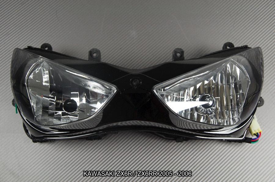 Koplamp / Voorlicht AVDB KAWASAKI ZX6R / ZX6RR 2005 - 2006