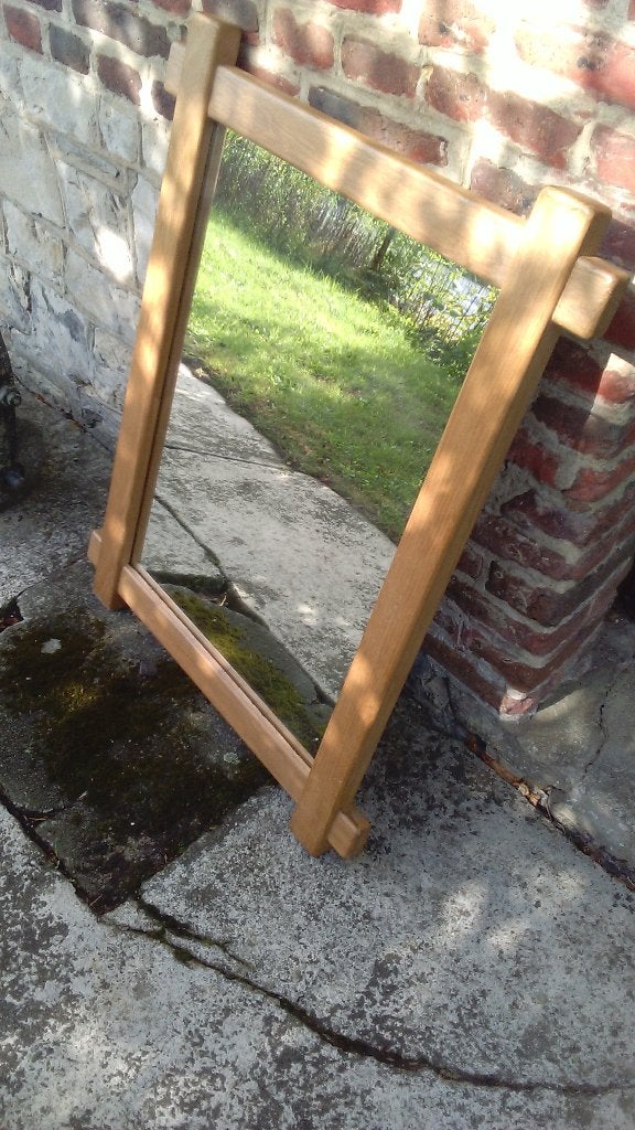 Miroir, Moins de 100 cm, Comme neuf, Enlèvement, 50 à 75 cm