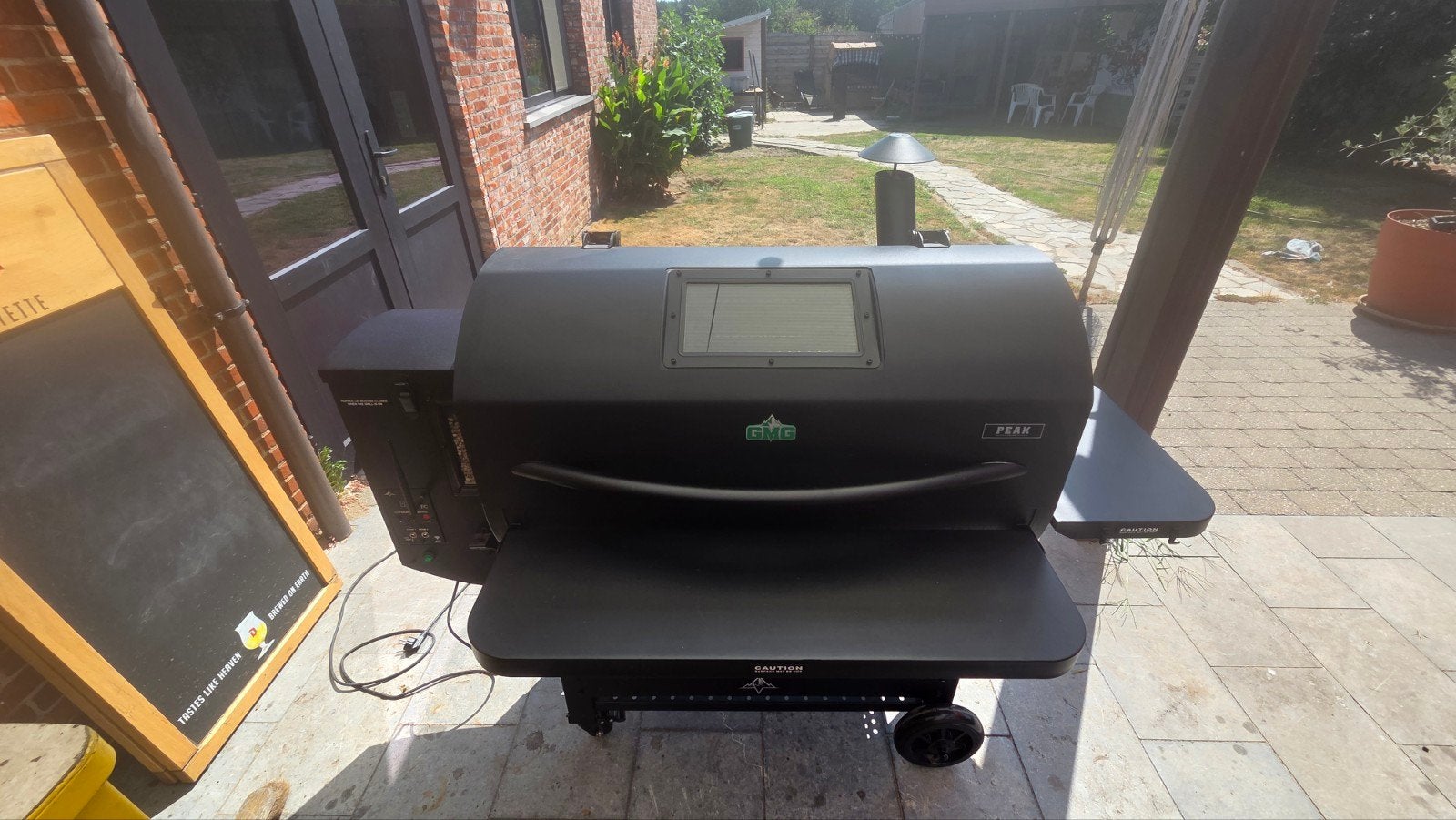 pelletbbq GMG peak- prime 2.0, Ophalen