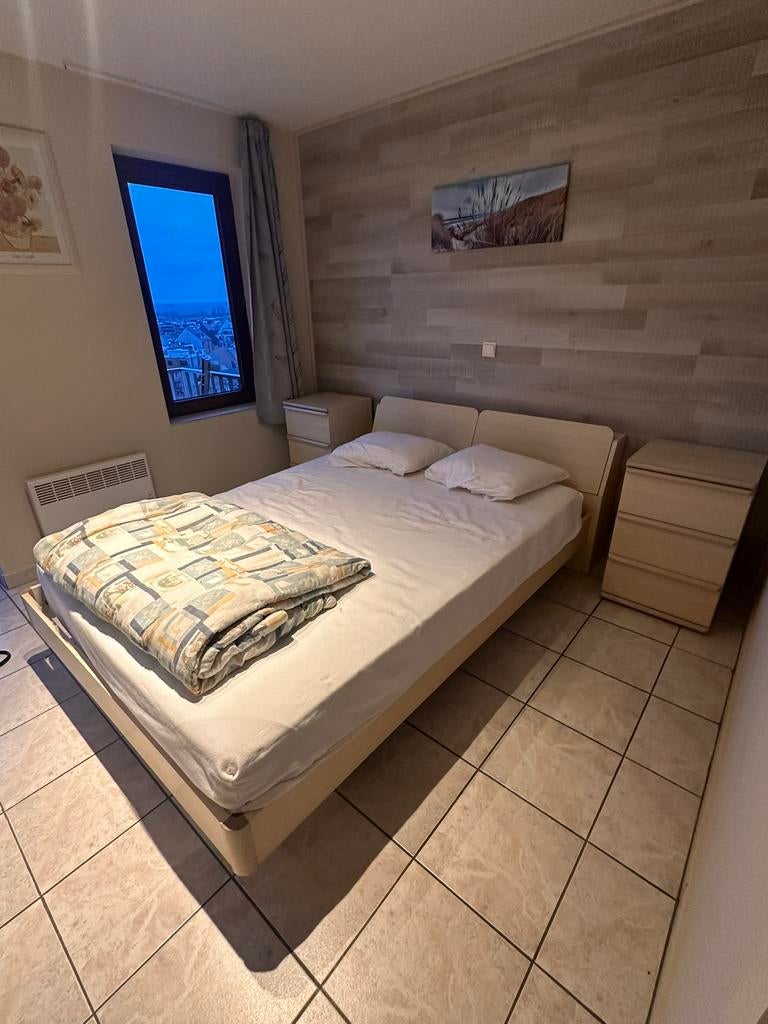 Bed 1m40 incl opbergruimte, Ophalen, Zo goed als nieuw
