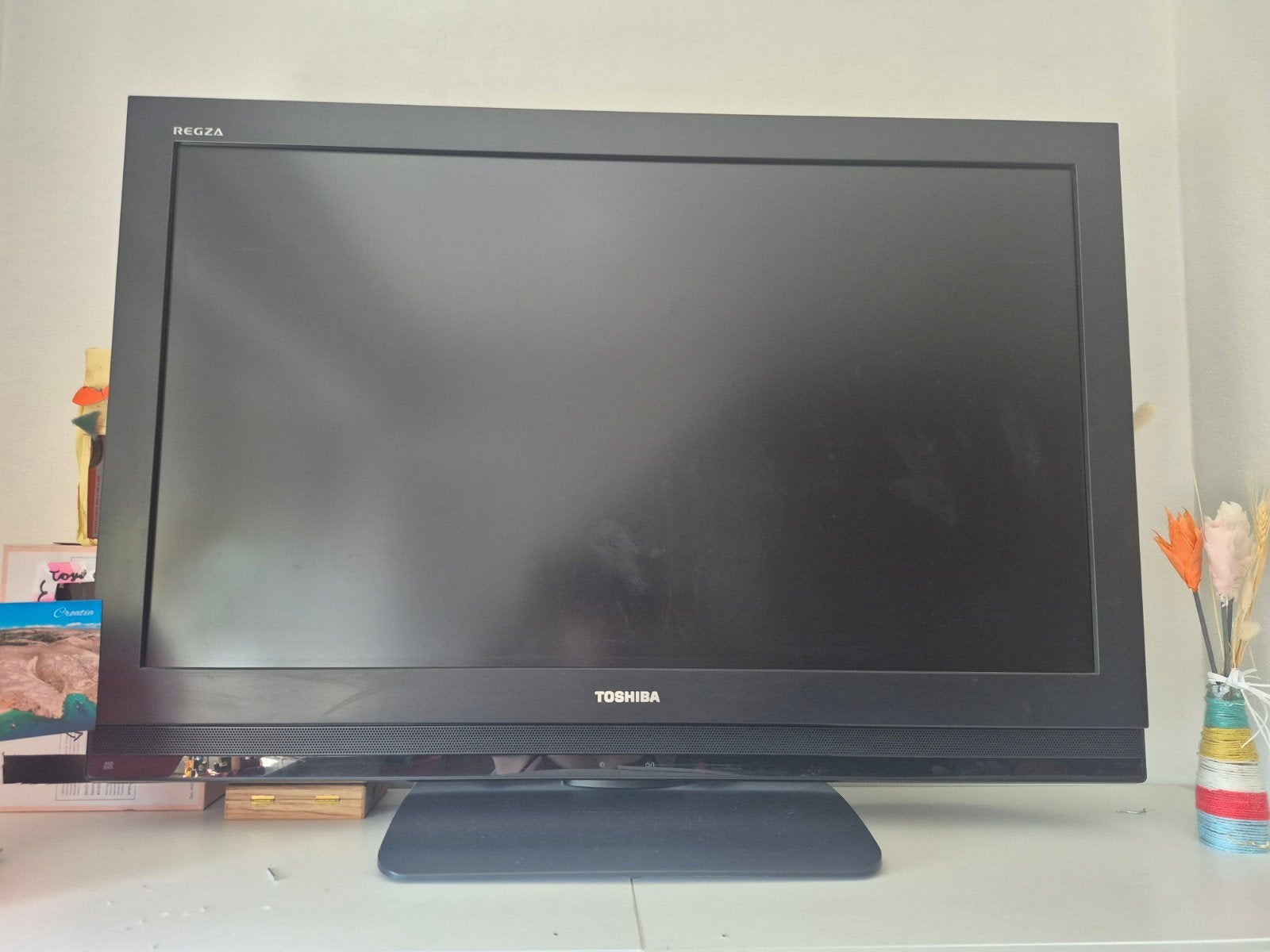 Toshiba Regza HD-Ready LCD, Audio, Tv en Foto, Televisies, Ophalen, 80 tot 100 cm, Gebruikt, Toshiba