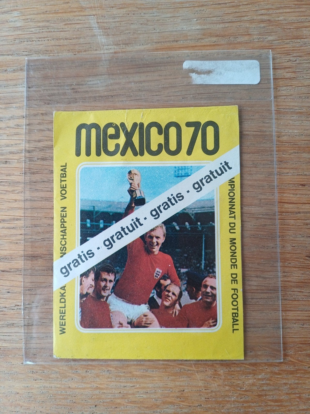 Vanderhout (no Panini) Mexico 70 pochette/zakje Free version, Ophalen of Verzenden