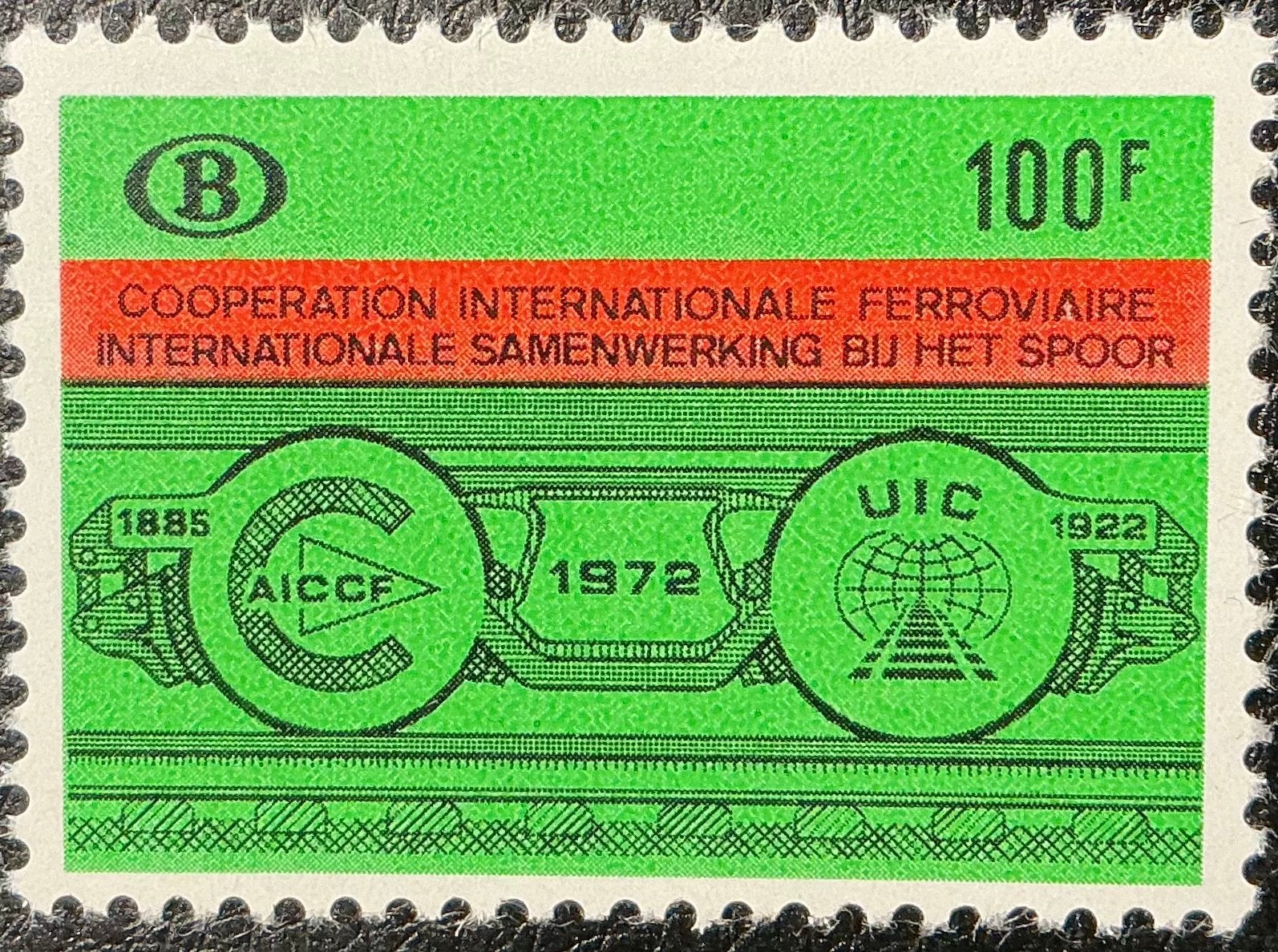 LOT 980. OBP: TR 423. SPOORWEGEN. MNH.**, Postzegels en Munten, Orginele gom, Ophalen of Verzenden, Postfris, Treinen