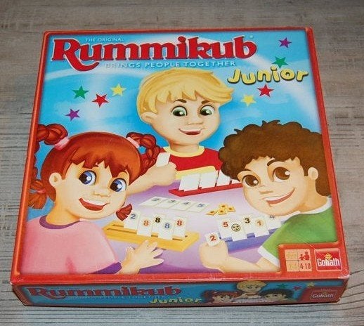 Spel Rummikub The Original Junior, Drie of vier spelers, Ophalen of Verzenden, Zo goed als nieuw