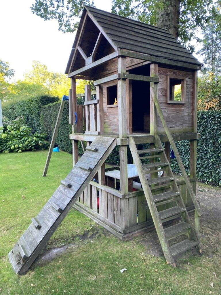 Speelhuis, Ophalen, Gebruikt, Schommel
