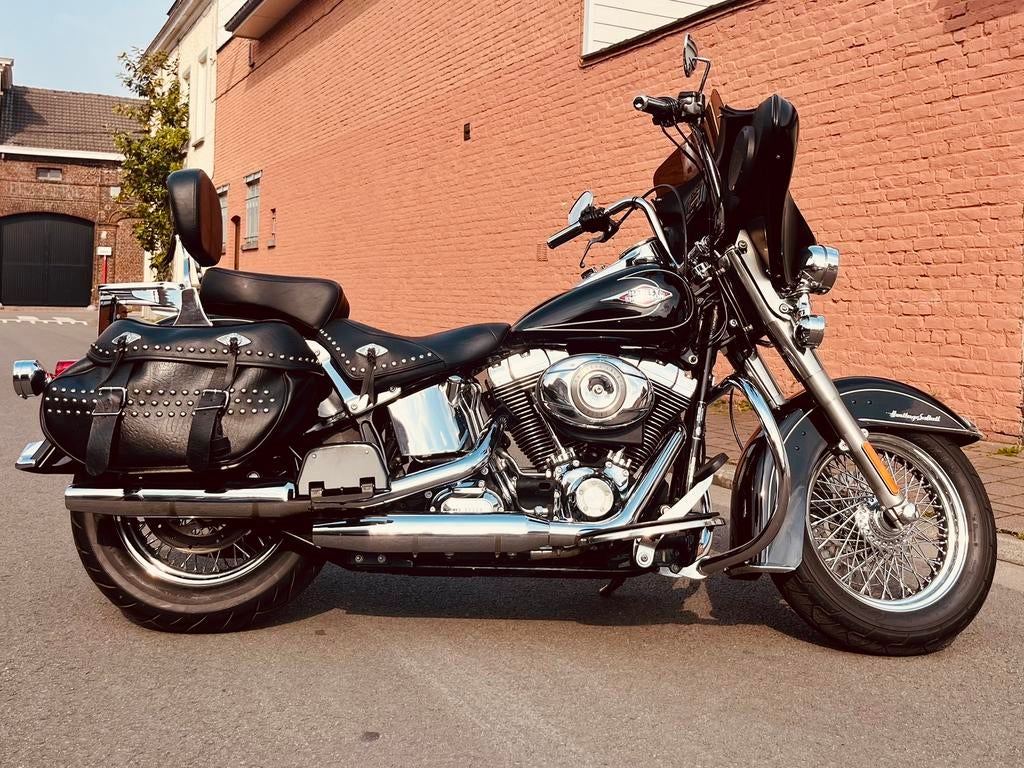 URGENT ! Harley Davidson Hertiage Softail en parfait état, Occasion, Chopper, 2 cylindres, Particulier