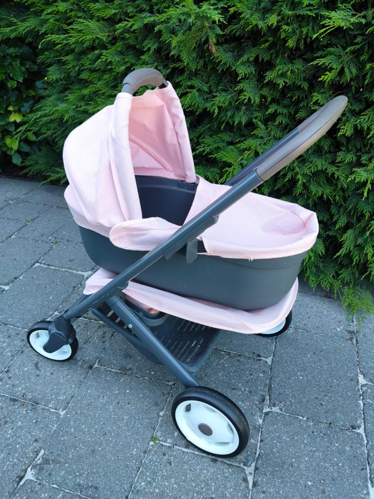 Smoby Quinny 3-in-1 poppenwagen lichtroze, Ophalen of Verzenden, Kinderwagen, Quinny