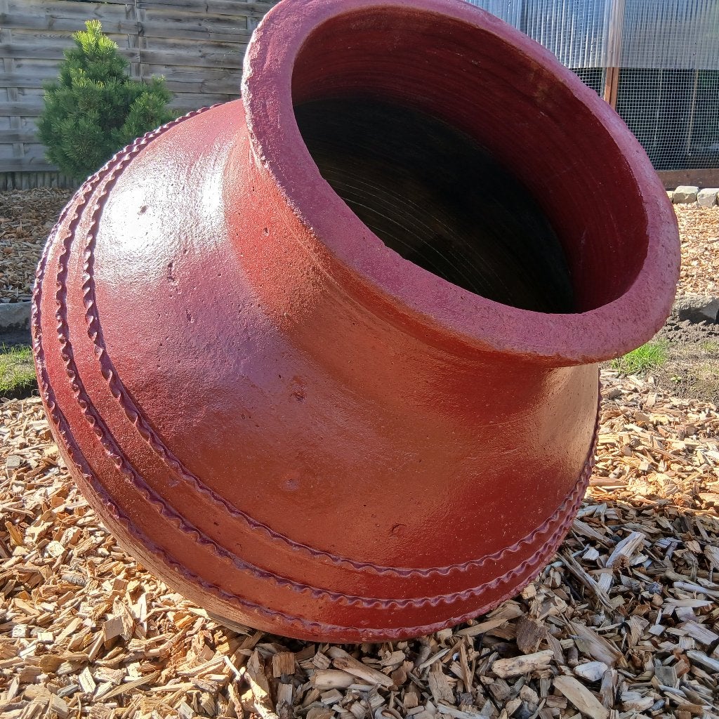 tuinbeeld & tuinvaas & terracotta kruik & vaas & kruik, Ophalen, Zo goed als nieuw, Overige materialen, Abstract beeld