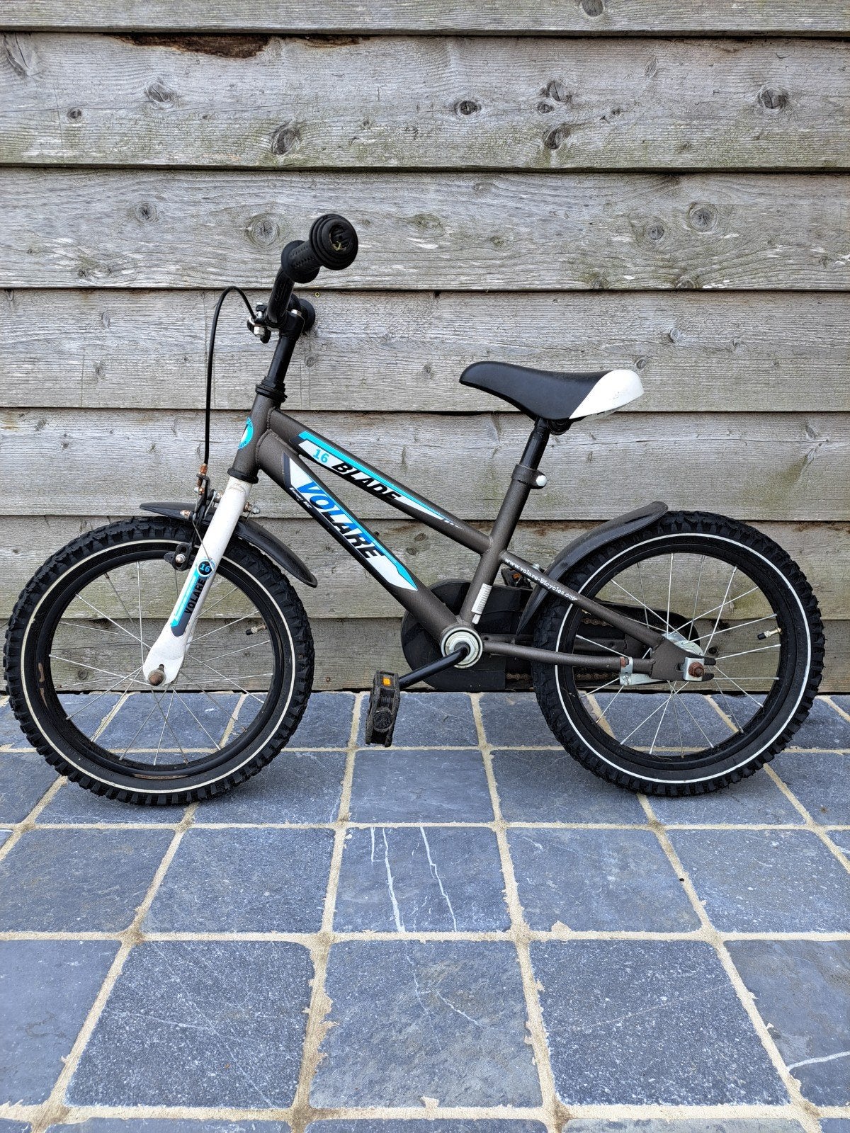 Kinderfiets 16inch, Ophalen