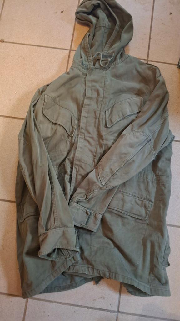 Oude militaire jas in perfecte staat, Ophalen of Verzenden