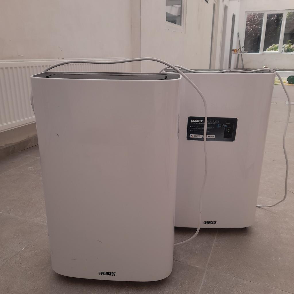 Princess 20L Smart WiFi-ontvochtiger — Nieuw 170€, Elektronische apparatuur, Airco's, Timer
