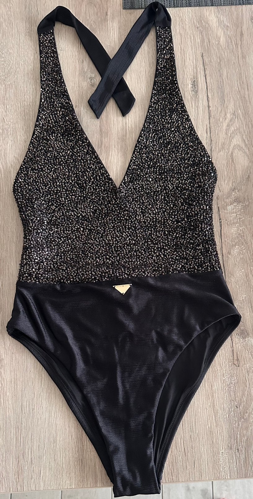 Maillot de bain Armani taille XS, Enlèvement, Neuf, Noir, Maillot de bain