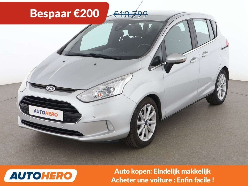 Ford B-MAX 1.6 Ti-VCT Titanium (automatique), Autos, Argent ou Gris, Achat, 105 ch, 1309 kg