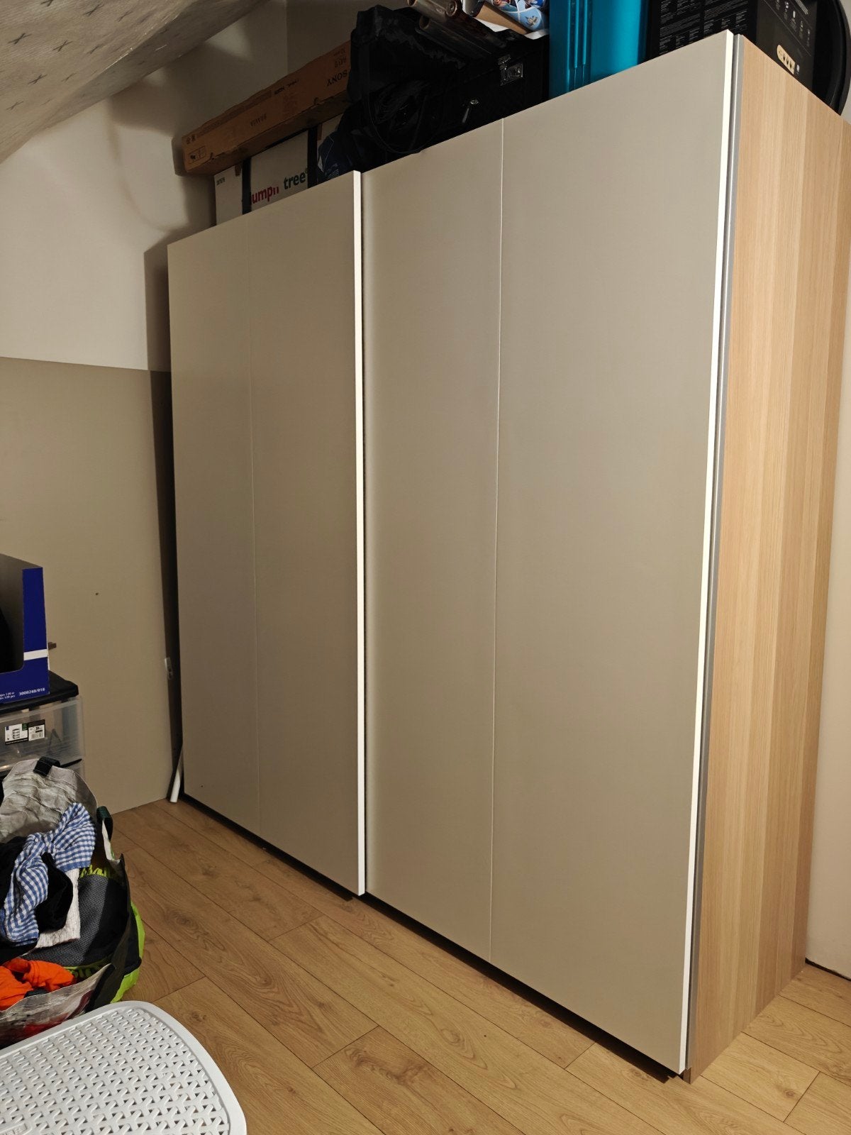 Hasvik schuifdeuren voor Pax kleerkast, Ophalen, Gebruikt, 200 cm of meer, 200 cm of meer