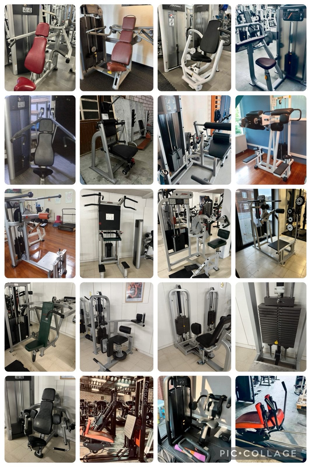 APPAREILS DE MUSCULATION TECHNOGYM LIFE FITNESS TECA, Enlèvement ou Envoi