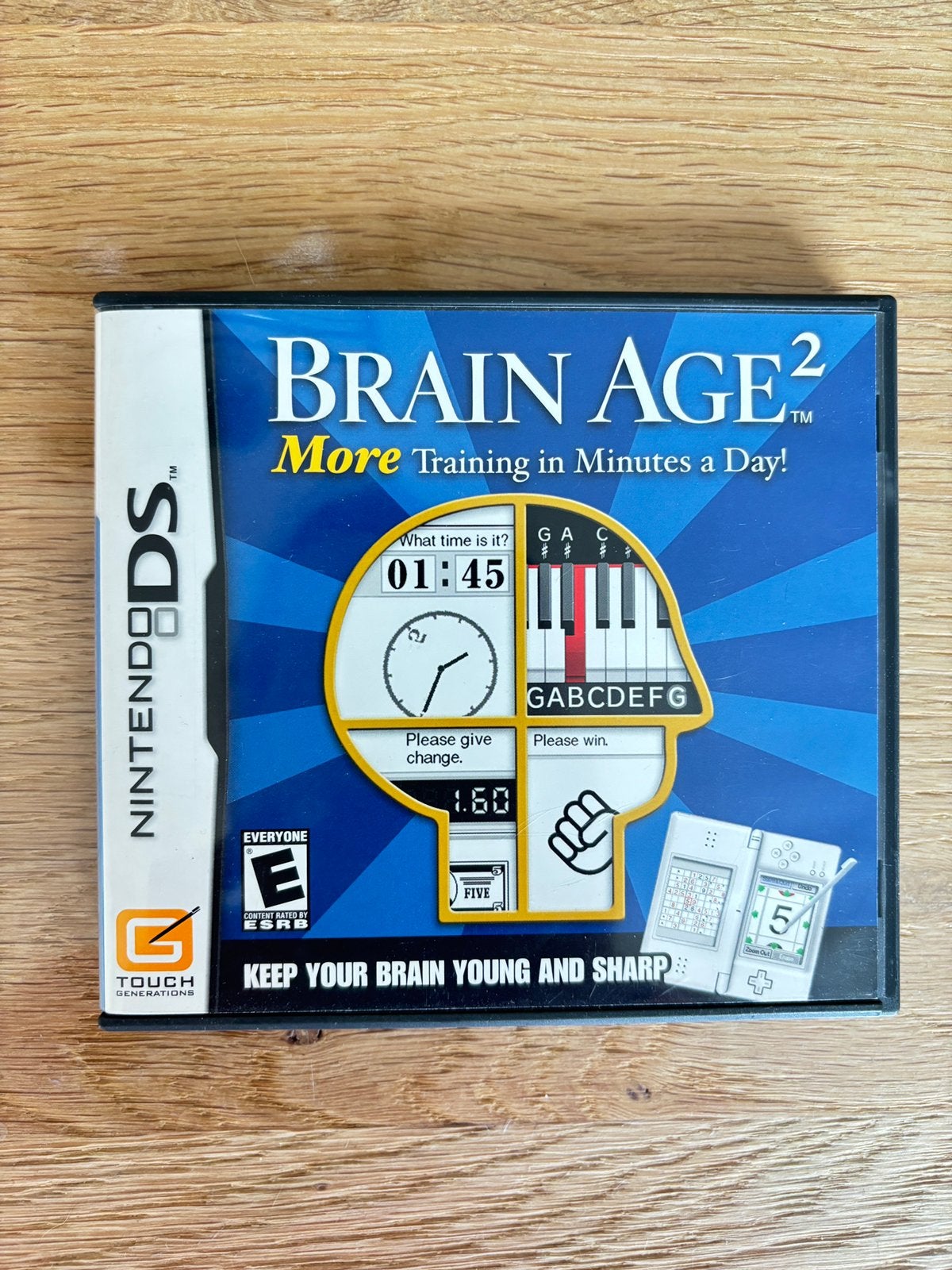 Nintendo DS - Brain Age 2, Ophalen of Verzenden, Zo goed als nieuw