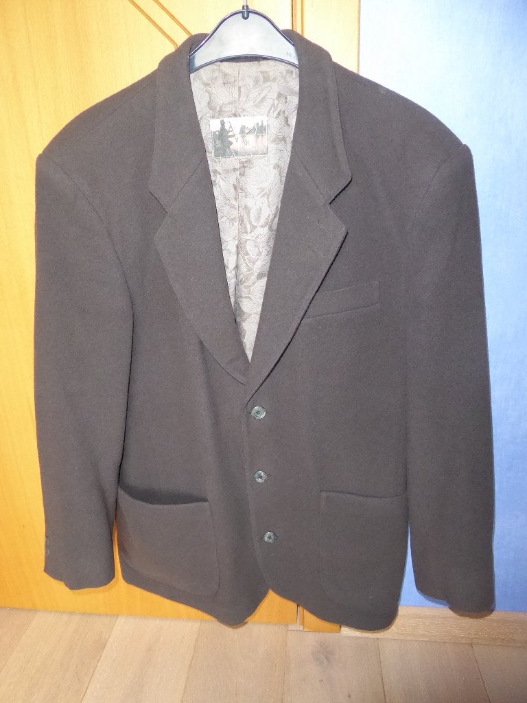 blazer bruin maat M (48), Kleding | Heren, Ophalen of Verzenden, Zo goed als nieuw, Maat 48/50 (M), Bruin