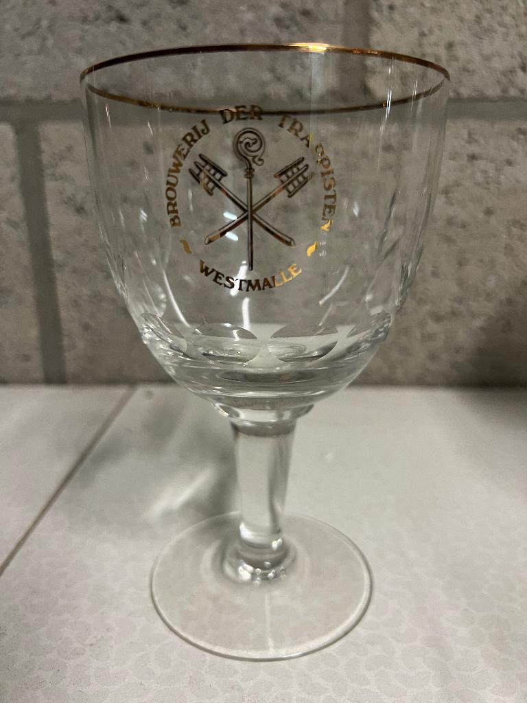 Westmalle, Verzamelen, Ophalen of Verzenden, Gebruikt, Glas of Glazen, Overige merken