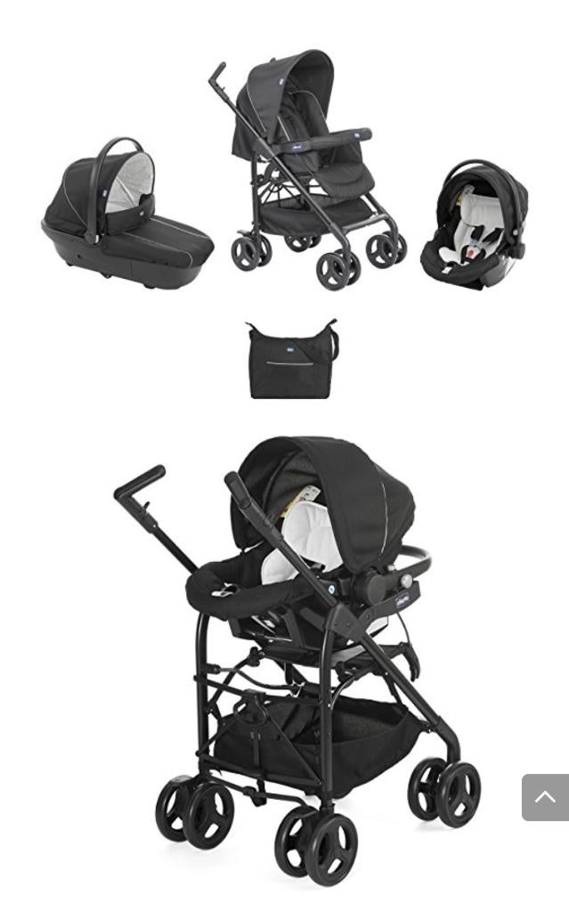poussette chicco trio sprint, Enfants & Bébés, Poussettes & Combinaisons, Autres marques, Poussette combi, Avec siège auto, Comme neuf
