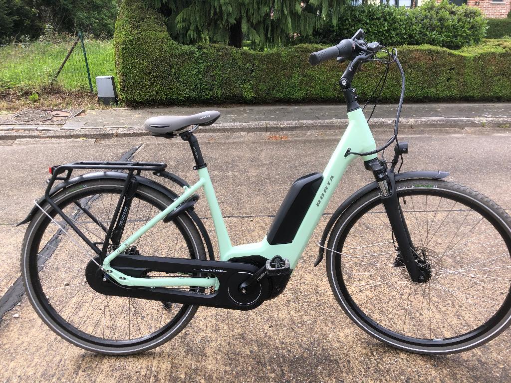 Norta elektrische dames B-2020 48H/Nex.5 Pastel green, Zo goed als nieuw, 47 tot 51 cm, 50 km per accu of meer, Ophalen