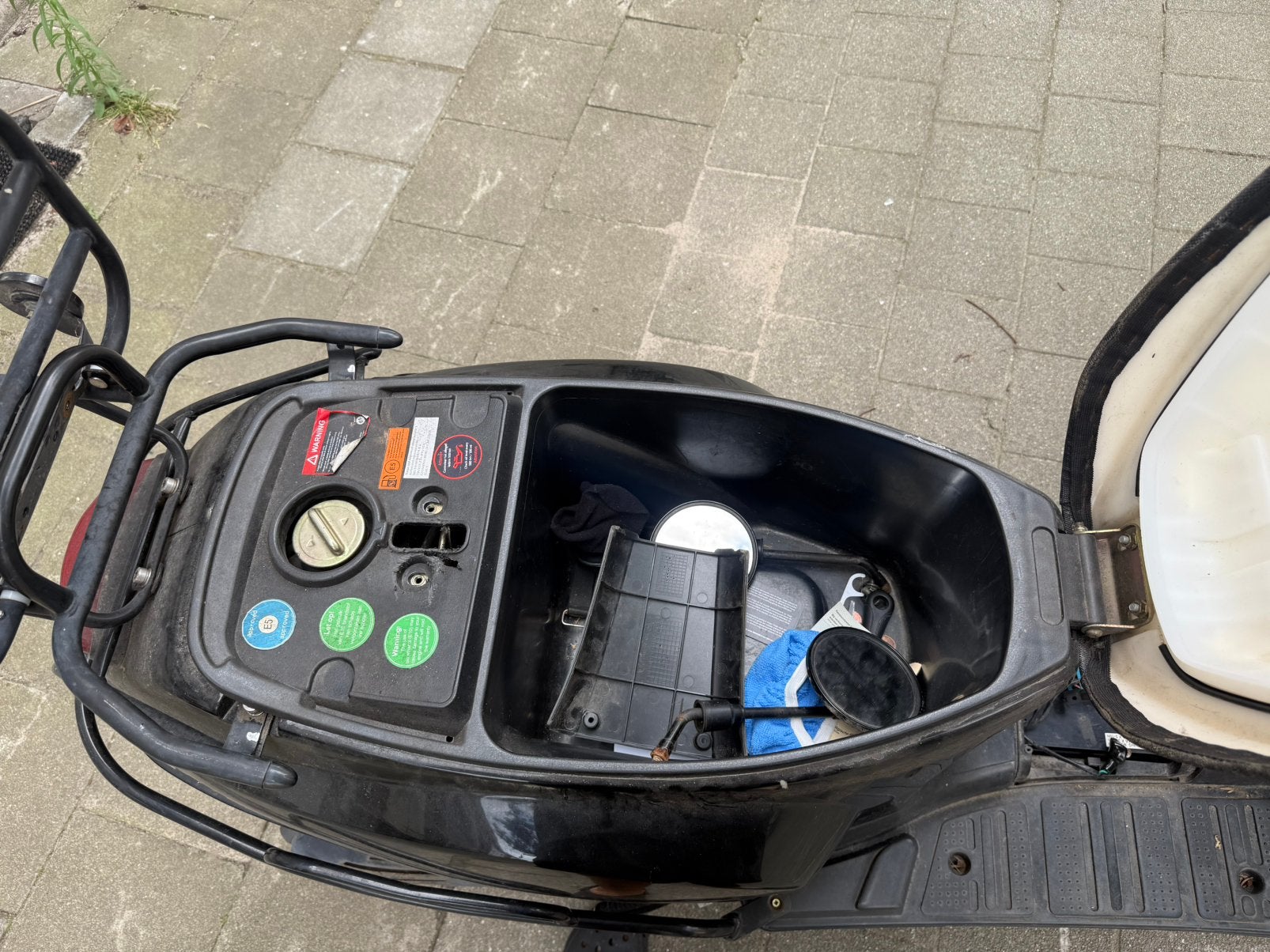 Scooter a klasse, Enlèvement, Utilisé