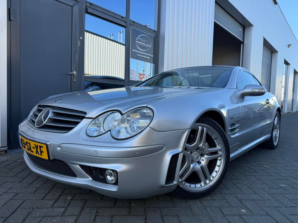 Sl 500 sl500 met 55 amg performance pakket, Auto's, Mercedes-Benz, Automaat, 8 cilinders, Cabriolet, Grijs