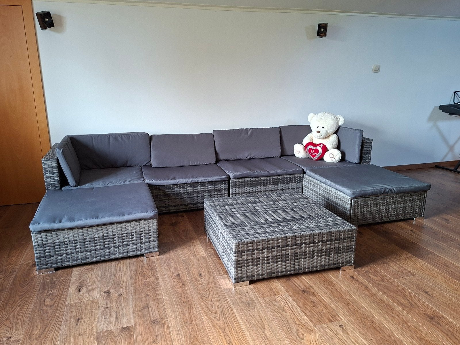 Loungebank, Tuin en Terras, Ophalen, 4 zitplaatsen