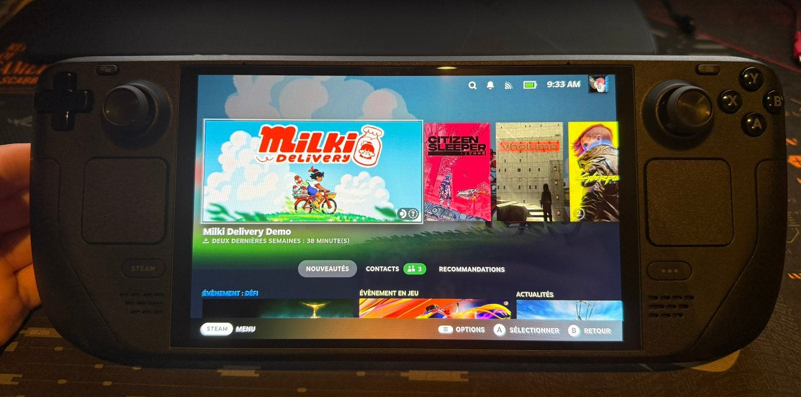 Steam Deck Oled 512 gb, Consoles de jeu & Jeux vidéo, Enlèvement, Utilisé