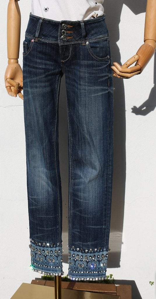 Superbe jeans Fracomina - T38-40, Fracomina, Enlèvement ou Envoi, Porté, W30 - W32 (confection 38/40)