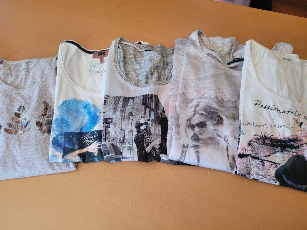 lot t shirts large, Kleding | Dames, Beige, Maat 42/44 (L), Ophalen of Verzenden, Zo goed als nieuw