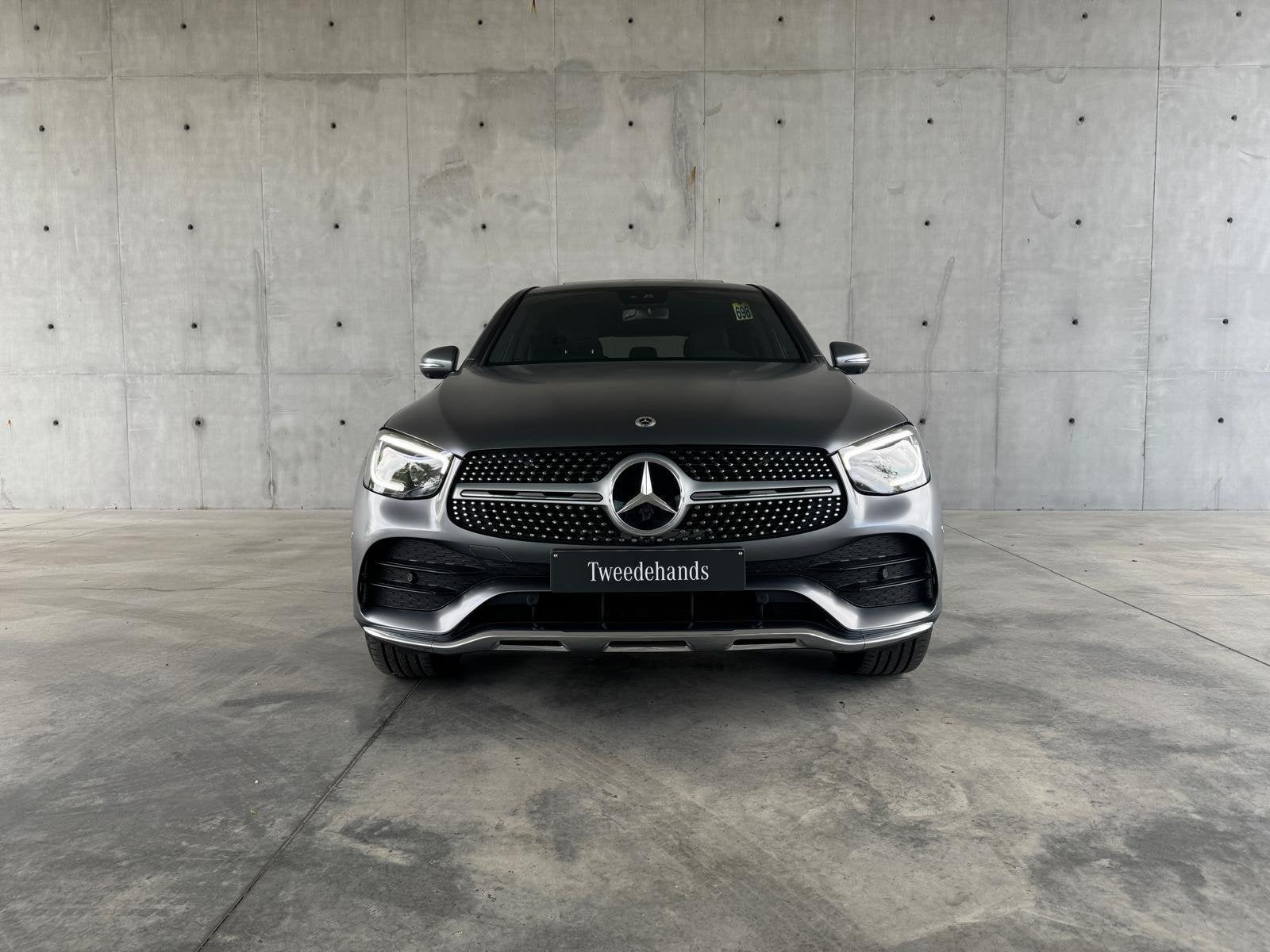 Mercedes-Benz GLC 200d 4MATIC AMG LINE Coupé + CARPLAY + LE, Cuir, Argent ou Gris, Achat, Euro 6