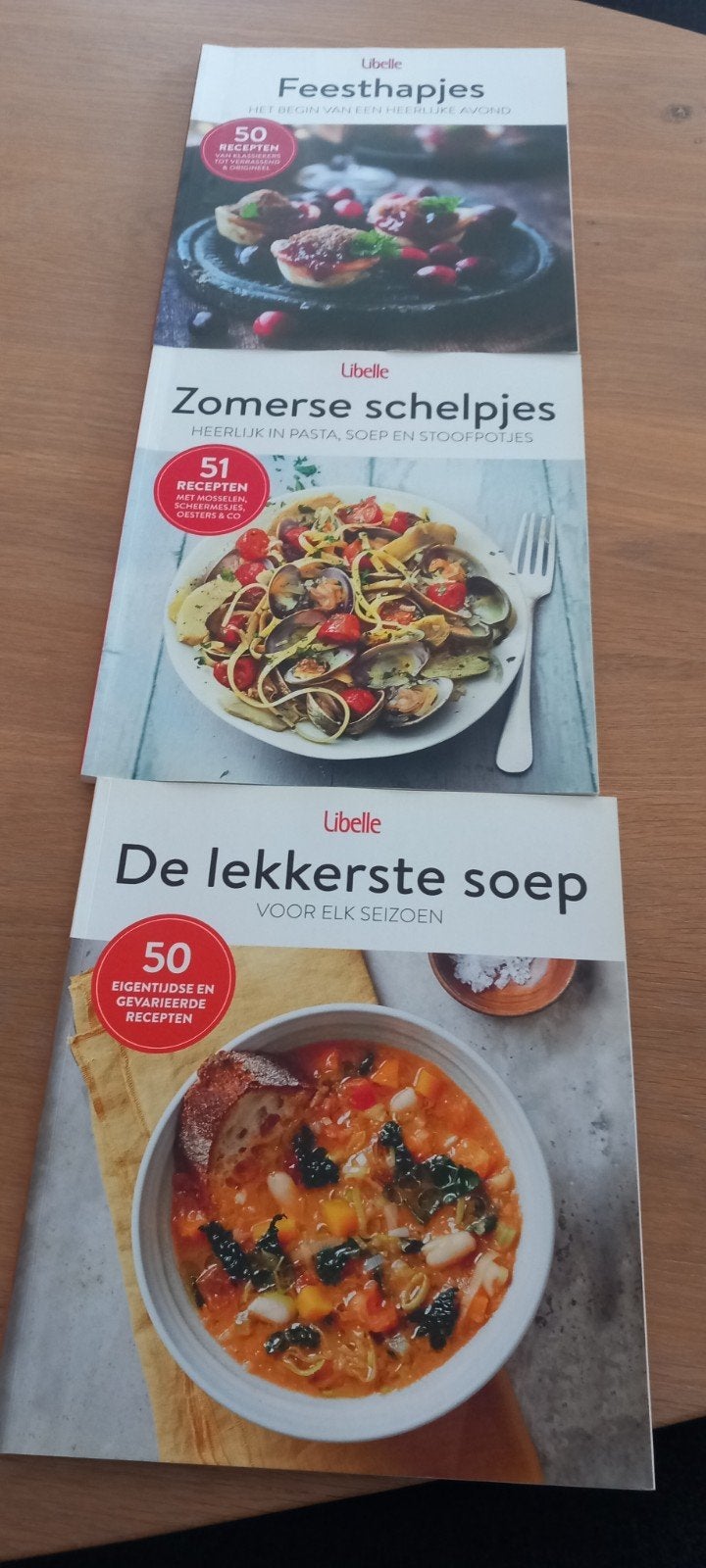 3 ,kookboekjes van Libelle., Boeken, Ophalen, Zo goed als nieuw, Libelle