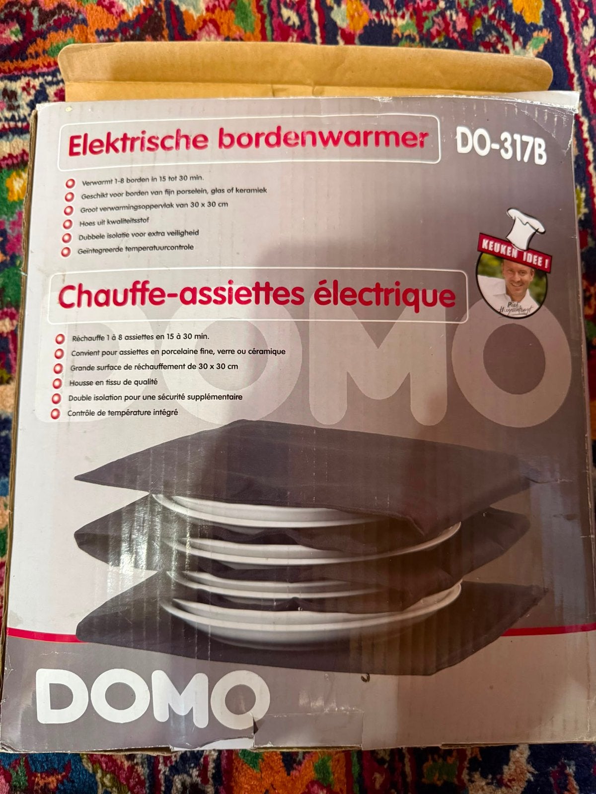 Domo borden warmers, Electroménager, Fours, Enlèvement, Comme neuf