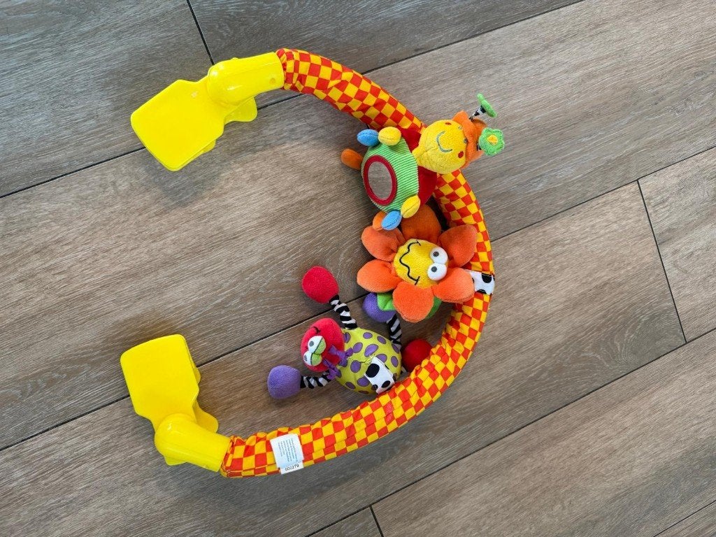 Speelboog playgro buggy autostoel, Ophalen