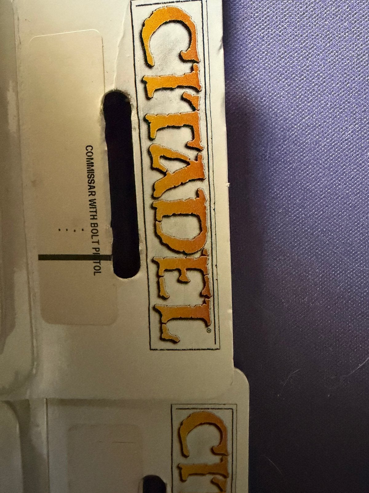 Warhammer 40k commisar 3st, Hobby en Vrije tijd, Ophalen of Verzenden, Nieuw, Warhammer 40000, Figuurtje(s)