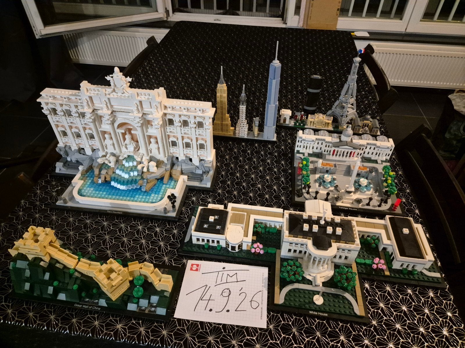 Lego Architecture (white house, wall of china...) lotje, Enlèvement, Lego, Architecture