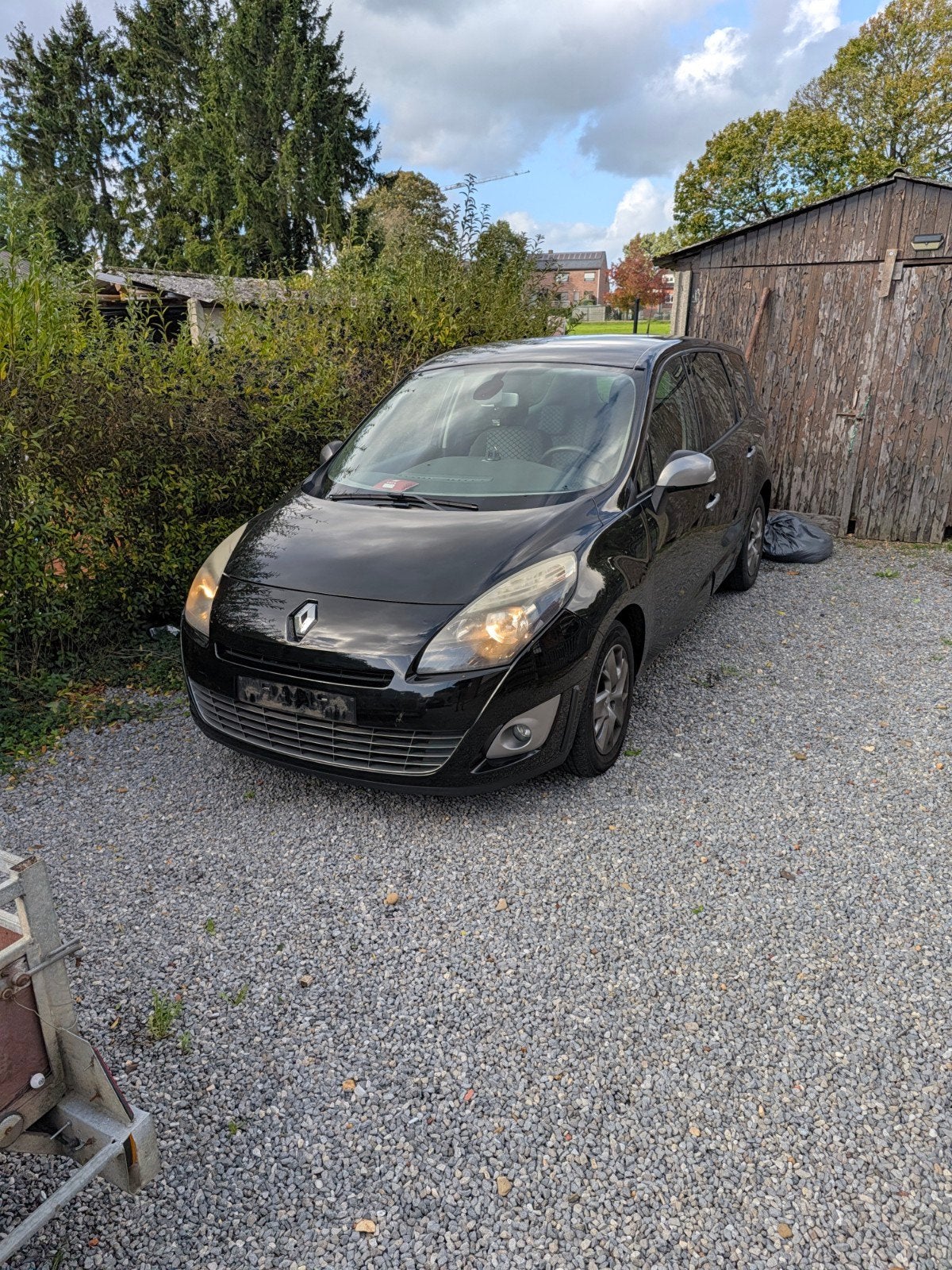 Renault grand scenic 1.5 diesel, Autos, Euro 5, Achat, Boîte manuelle, Noir