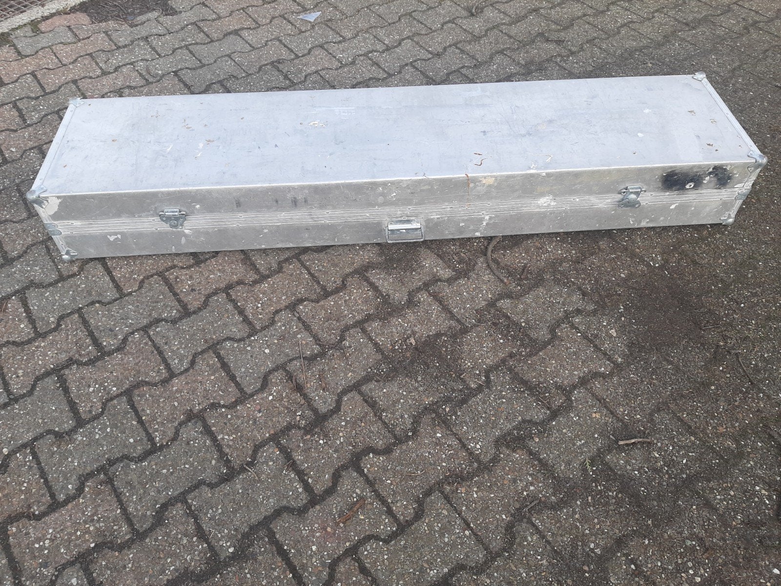 Aluminium gereedschap kist., Ophalen