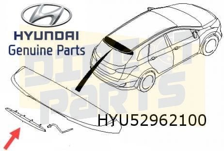 Hyundai i30 CW derde remlicht Origineel! 92700A6500, Neuf, -, -, Hyundai