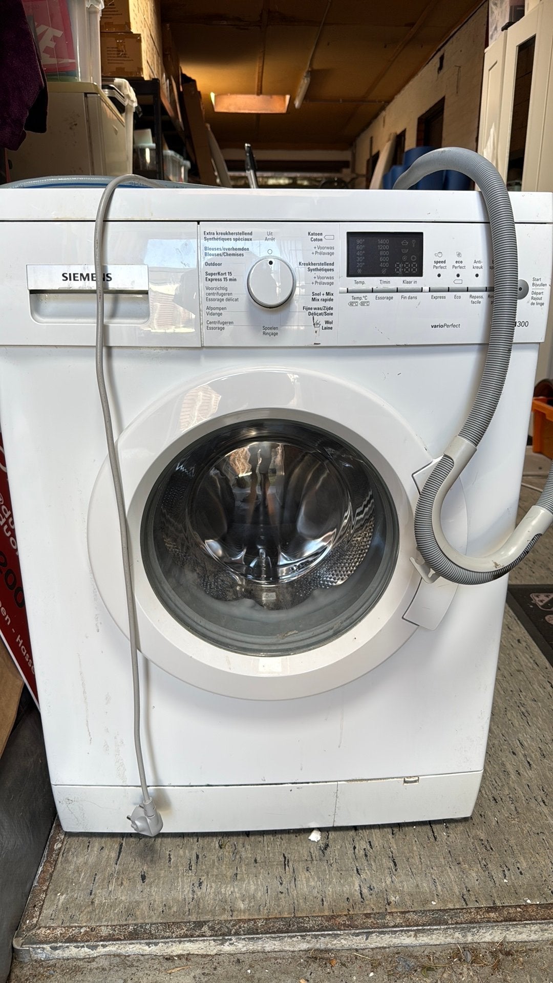Wasmachine siemens, Ophalen, Gebruikt