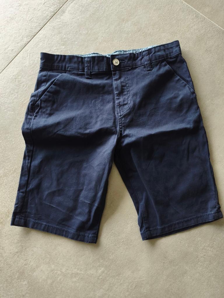 Marineblauwe spijkerbroek voor jongens, 10 - 11 jaar, Kinderen en Baby's, Ophalen of Verzenden, Jongen