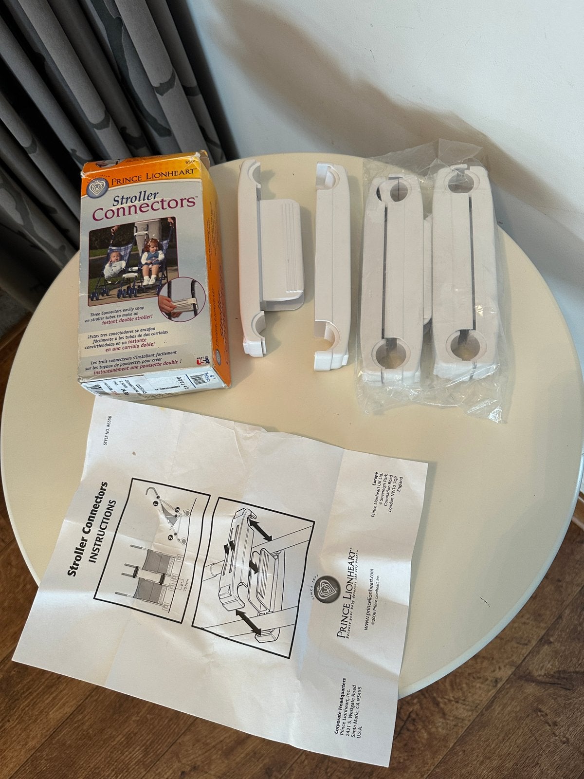 Prince Lionheart kinderwagenverbinders stroller connectors, Ophalen, Zo goed als nieuw