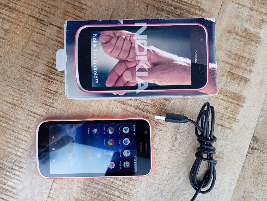 Nokia 1 on Android Oreo Go Edition, Gebruikt, Overige modellen, Overige kleuren, Touchscreen