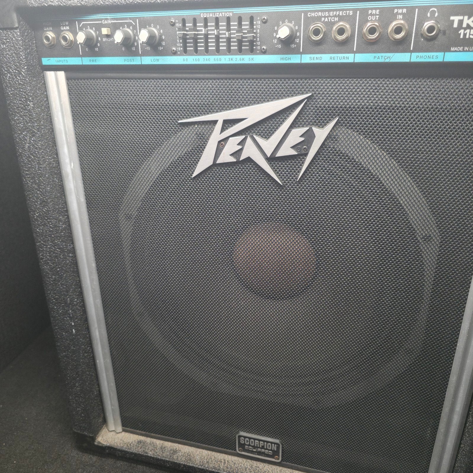 Combo/ampli guitare basse PEAVEY TKO 115, Musique & Instruments, Enlèvement, Guitare